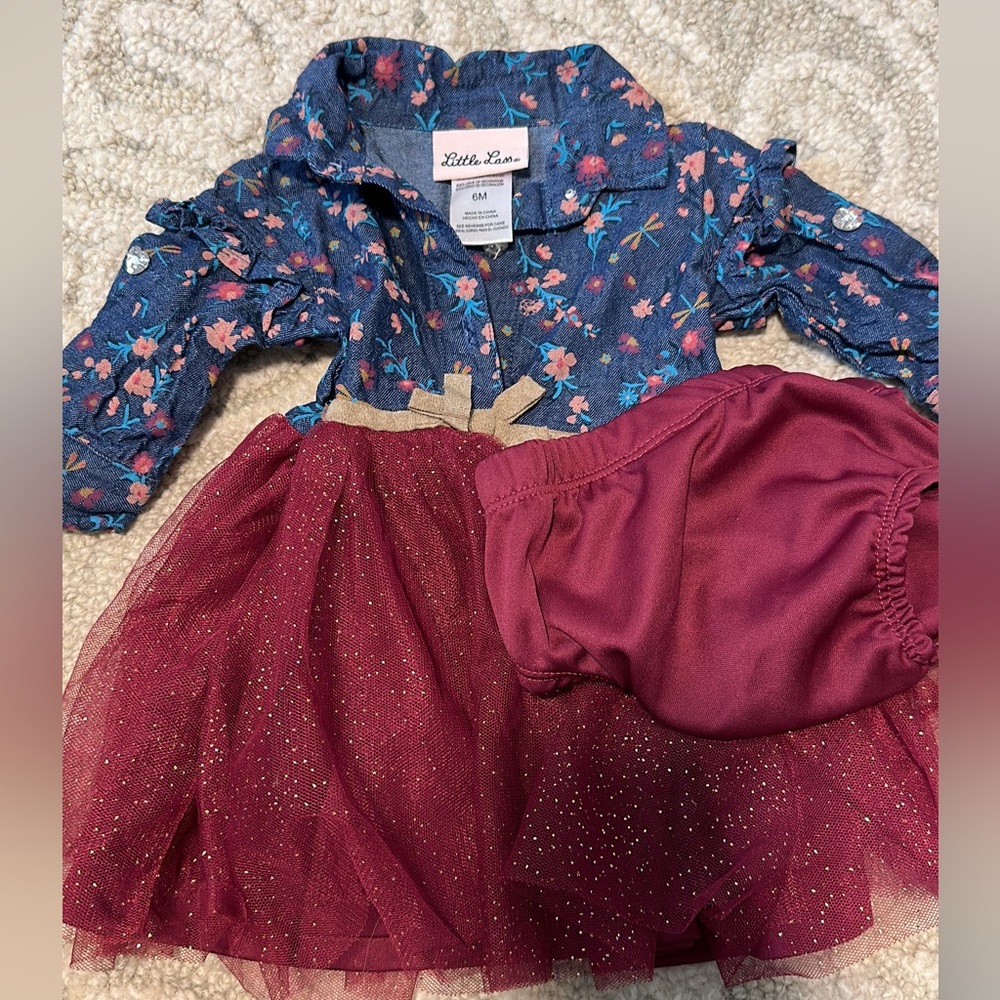 3-6 m Baby Girls Tule dress
